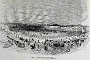 Il Prato nel 1870. Incisione. (Oscar Mario Zatta)